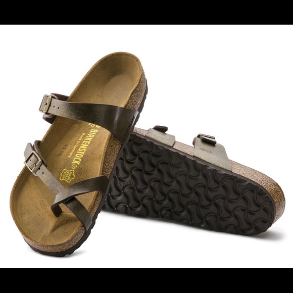 mocha mayari birkenstocks
